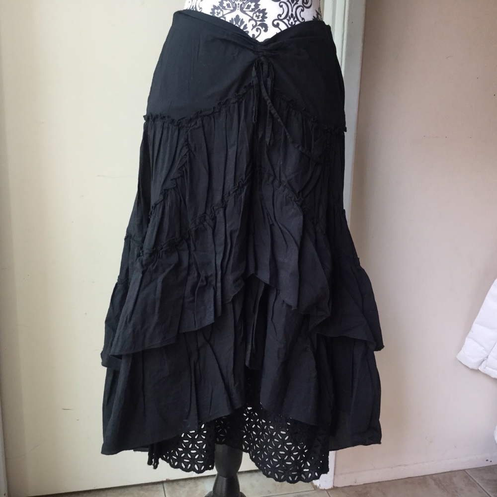 Black ideology skirt